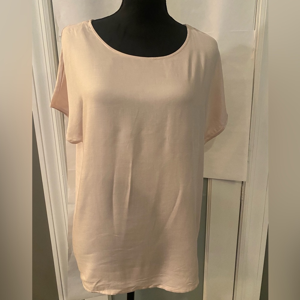 HANRO Favorites Short Sleeve sleep Lounge T Shirt MEDIUM
